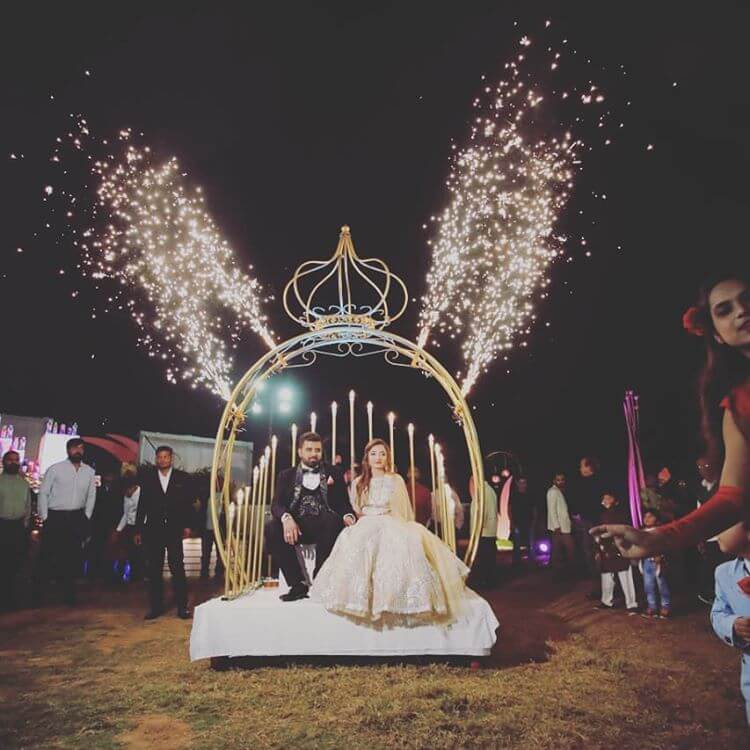 bride groom entry pune