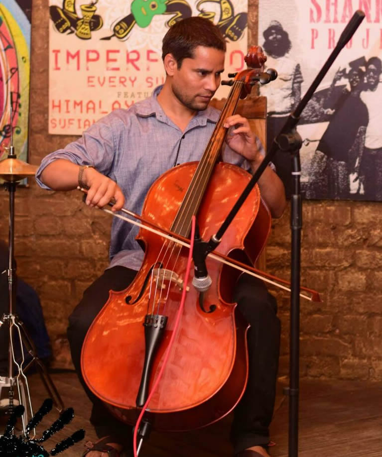 indian cello player pune india
