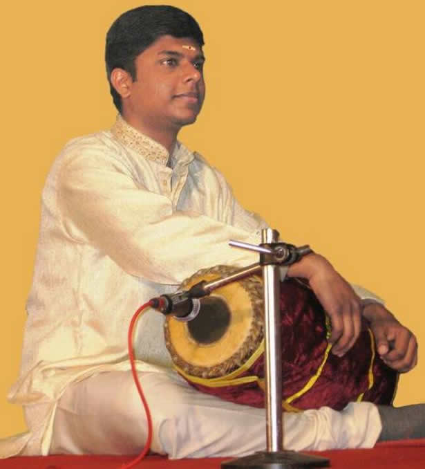 famous mridngam player pune