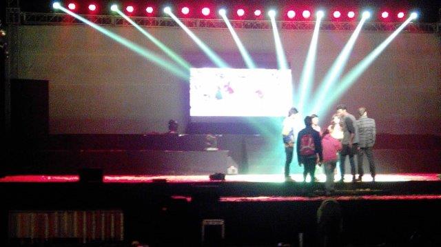 top stage and light setup pune